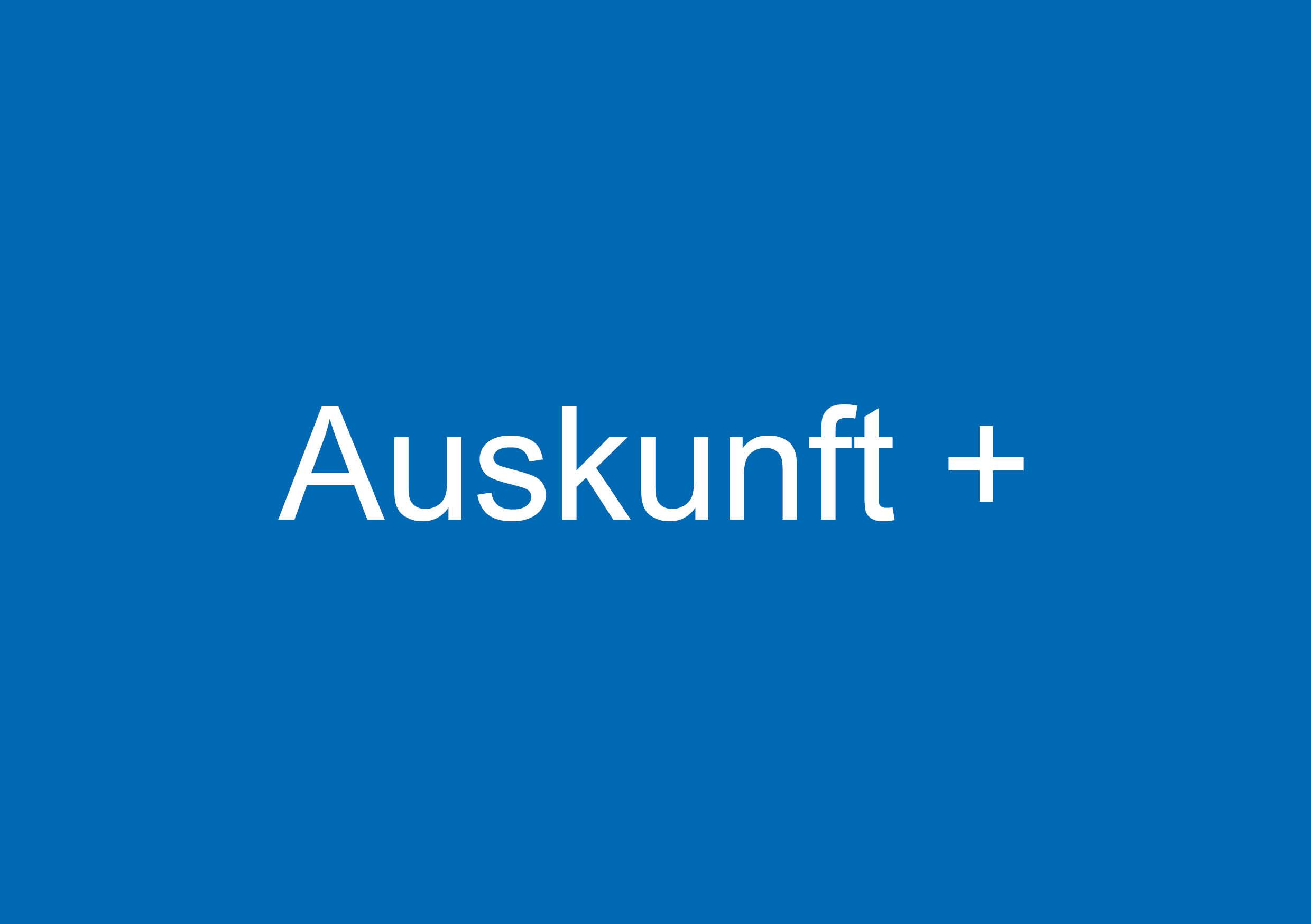 Digitale Bauauskunft Auskunft+ Digitale Bauauskunft Auskunft+