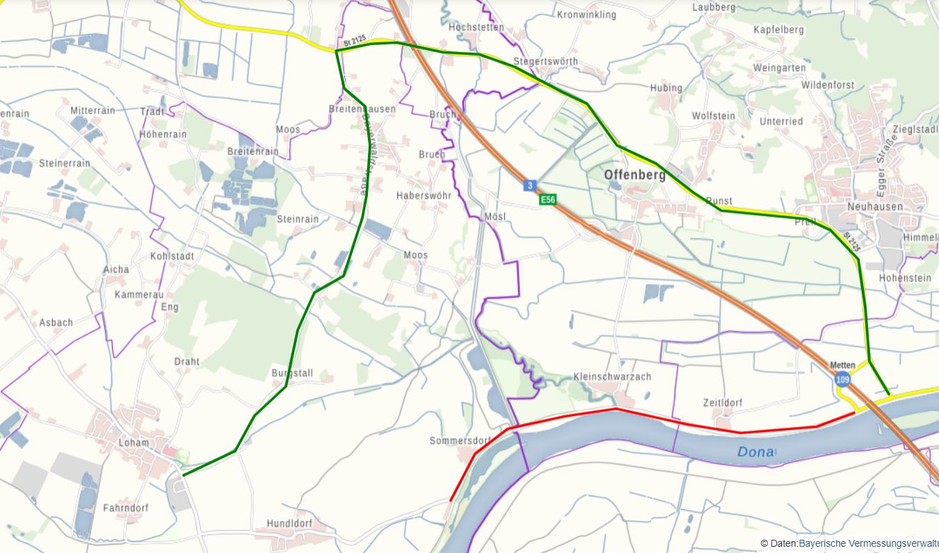 Kreisstraßen SR 34 und DEG 15 weiterhin gesperrt