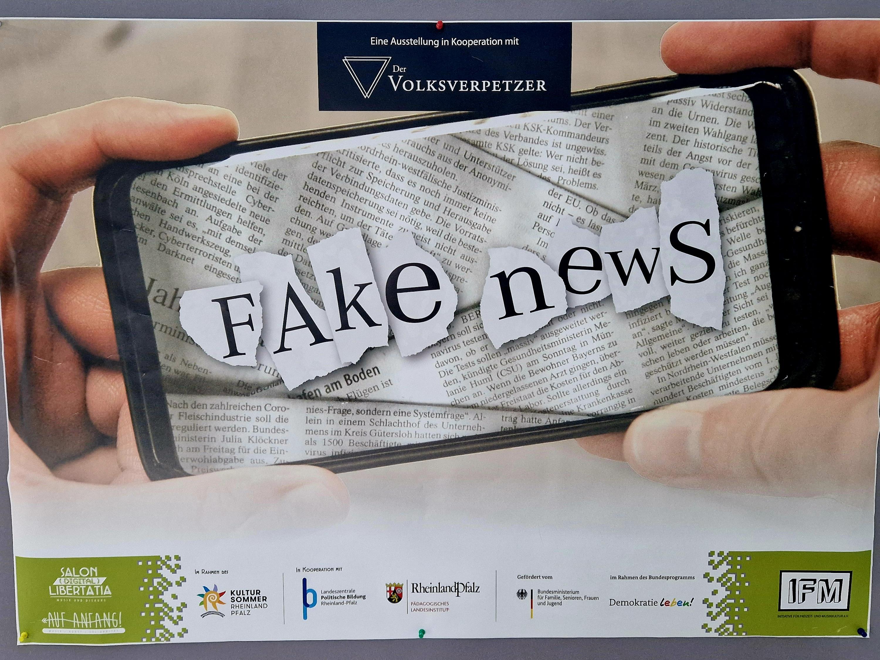 Ausstellung Fake News