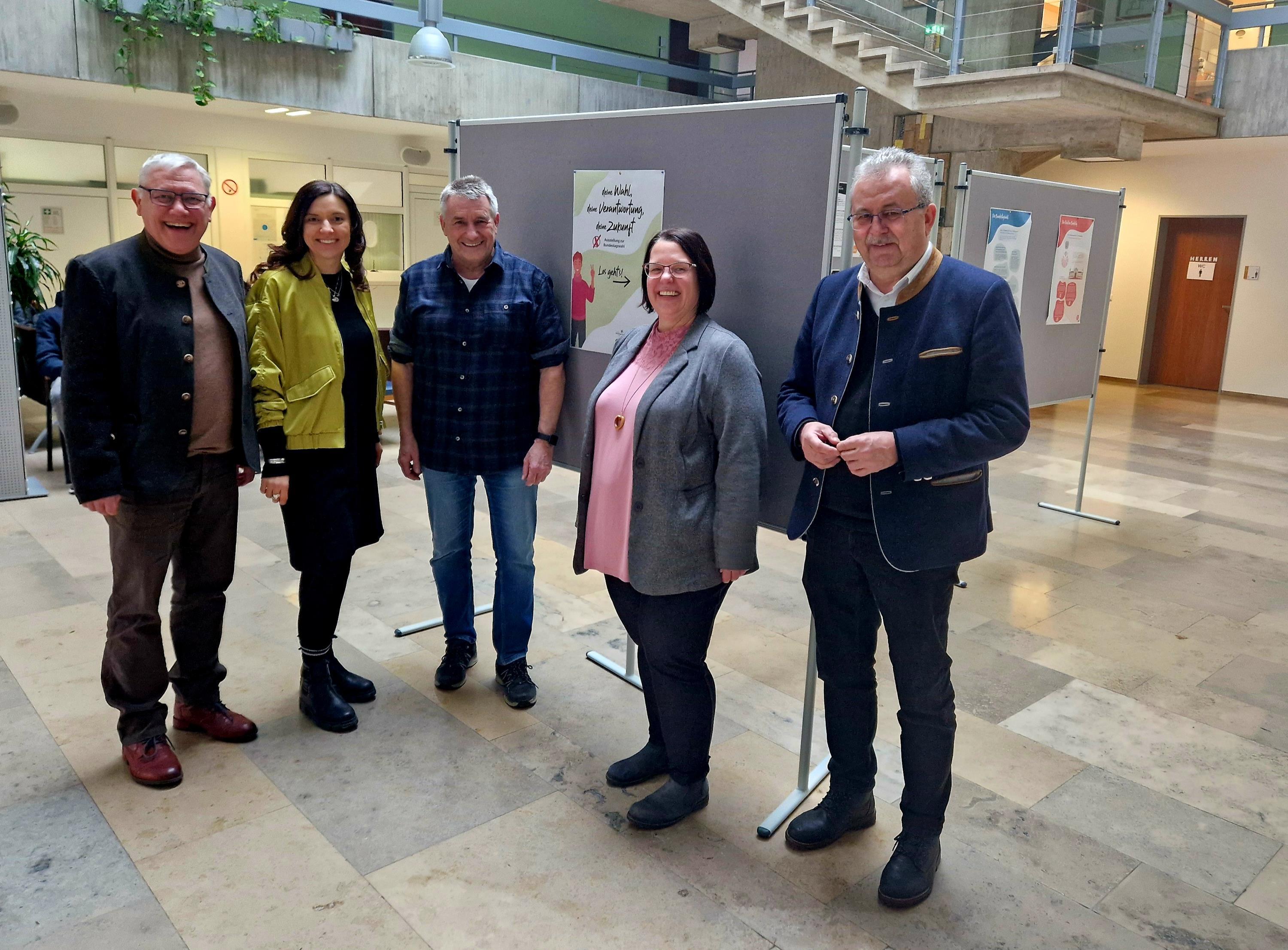 Ausstellung zur Bundestagswahl 